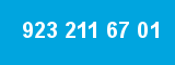 923 211 67 01 923 211 67 01